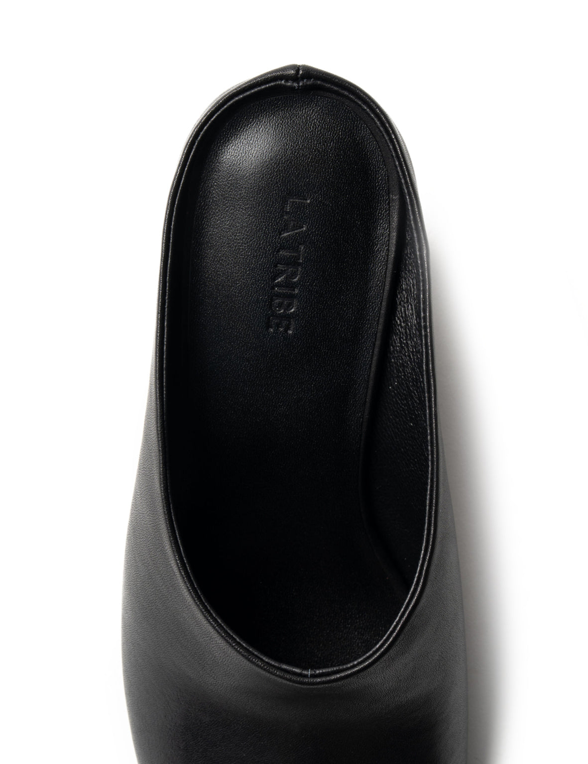 La Tribe | Zoe Open Toe Mule - Black