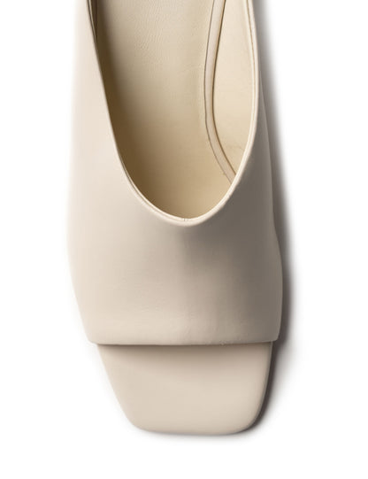 La Tribe | Zoe Open Toe Mule - Cream