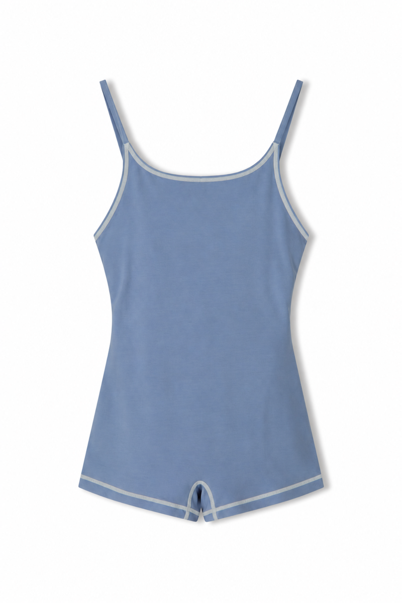 Zulu & Zephyr | Bodysuit - Denim Blue