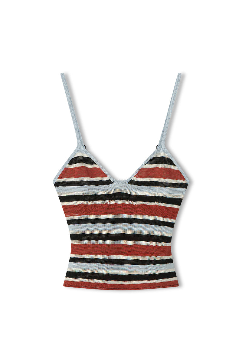 Zulu & Zephyr | Cami Knit Top - Bold Stripe