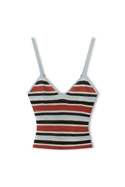 Zulu & Zephyr | Cami Knit Top - Bold Stripe