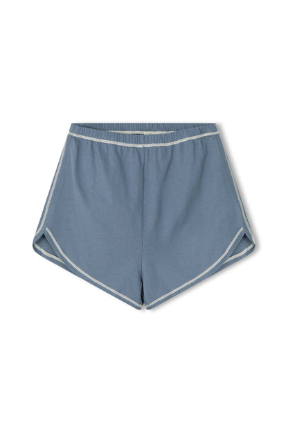 Zulu & Zephyr | Contrast Jersey Short - Denim Blue