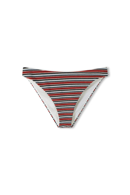 Zulu & Zephyr | Towelling High Cut Brief - Bold Stripe