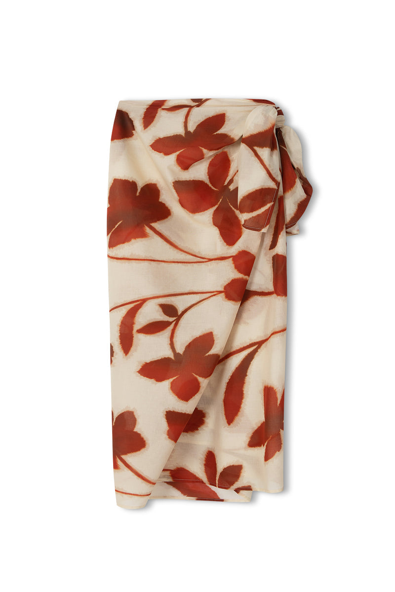 Zulu & Zephyr | Ruby Floral Cotton Sarong - Ruby Floral