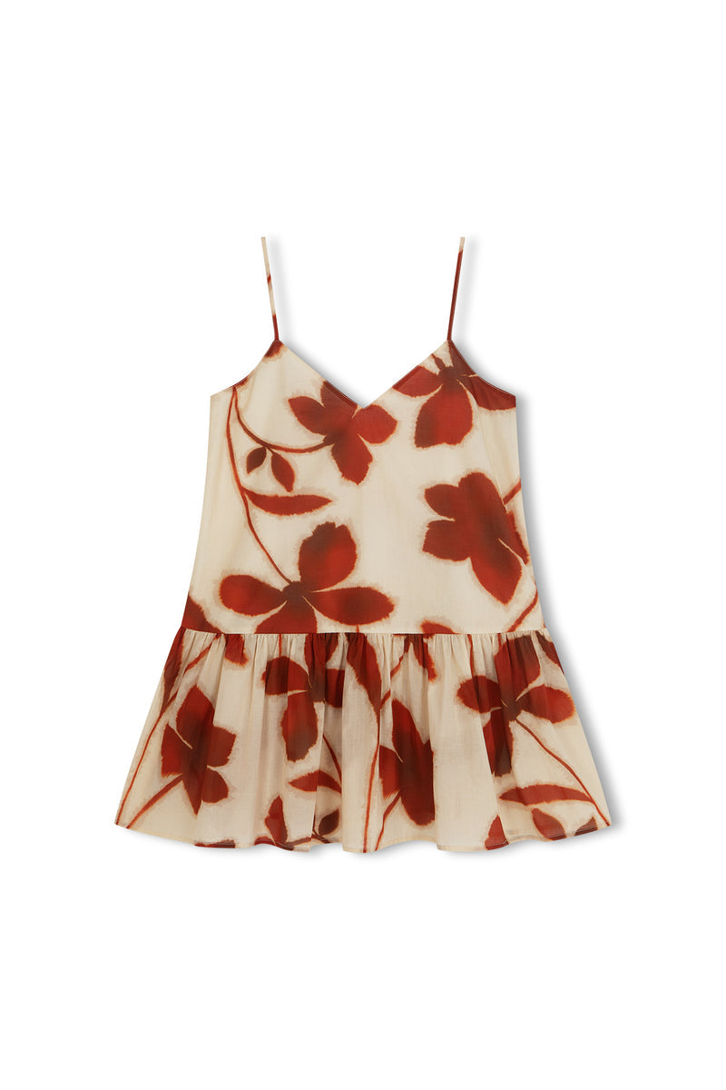 Zulu & Zephyr | Ruby Floral Cotton Mini Dress - Ruby Floral
