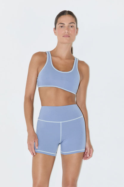 Zulu & Zephyr | 4 Inch Bike Short - Denim Blue