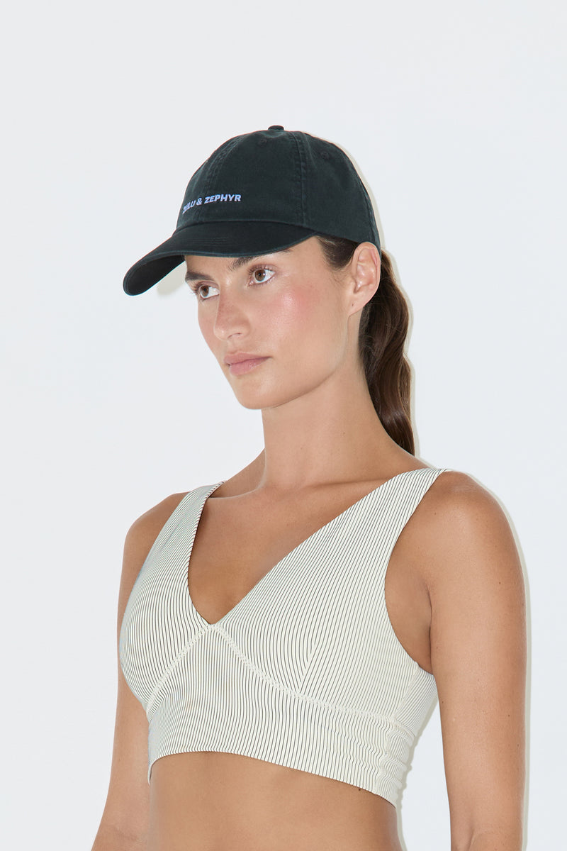 Zulu & Zephyr | Canvas Cap - Blue Black
