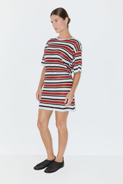 Zulu & Zephyr | T-Shirt Knit Dress - Bold Stripe