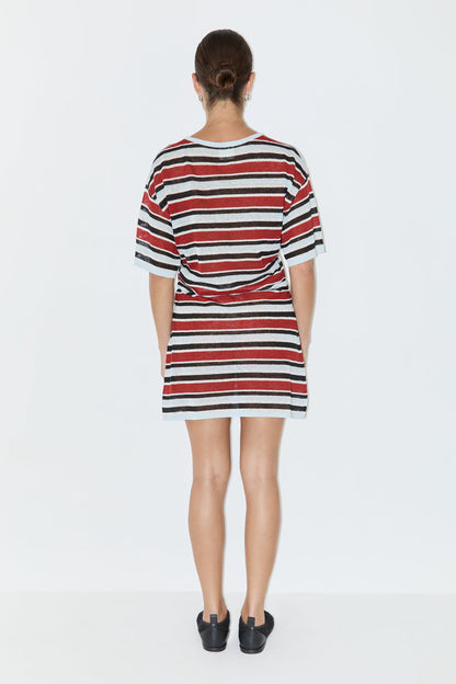 Zulu & Zephyr | T-Shirt Knit Dress - Bold Stripe