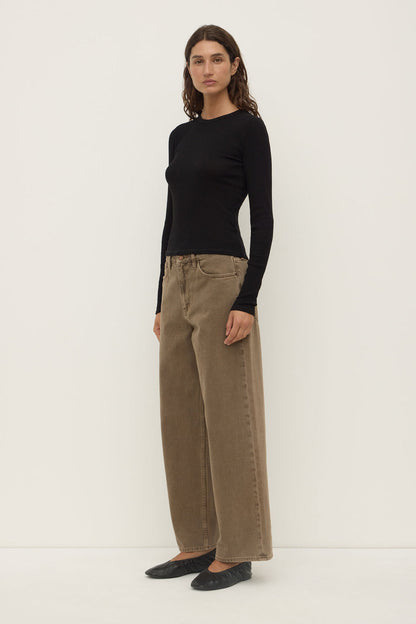 Assembly Label | Zali Long Sleeve Tee - Black