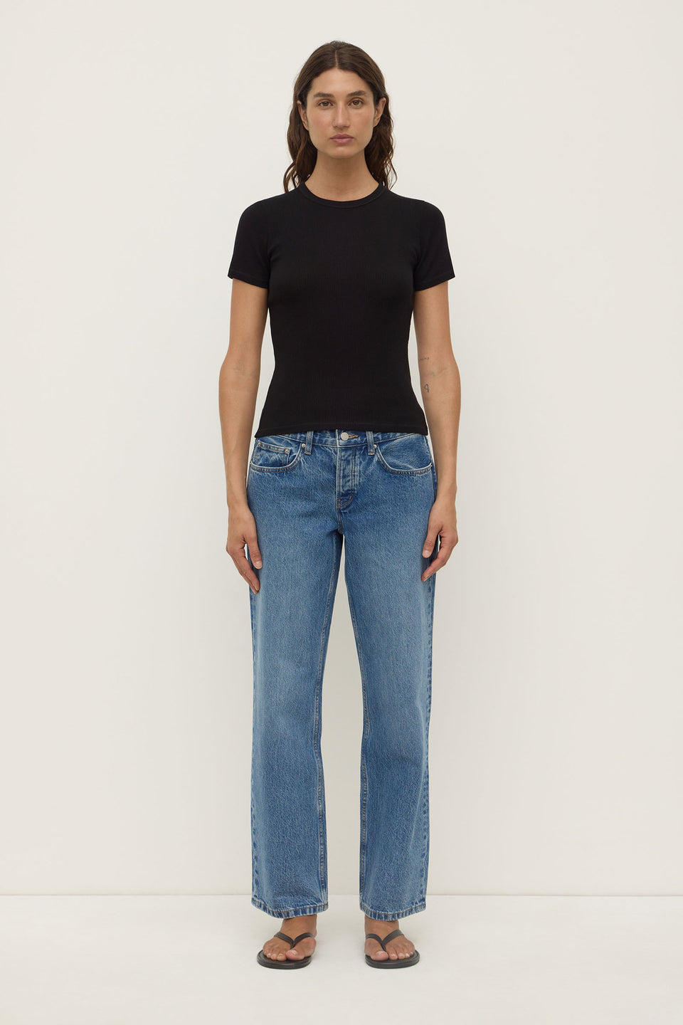 Assembly Label | Zali Short Sleeve Tee - Black