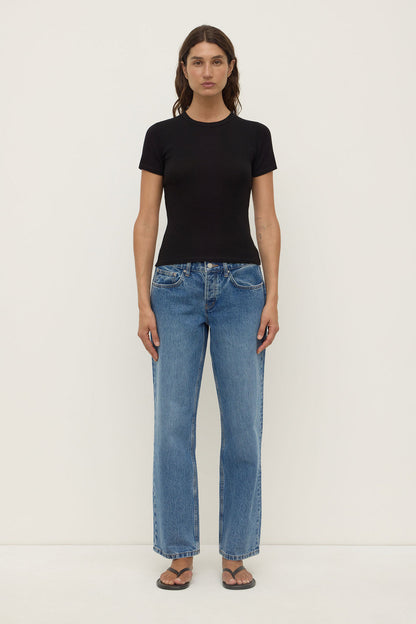 Assembly Label | Zali Short Sleeve Tee - Black