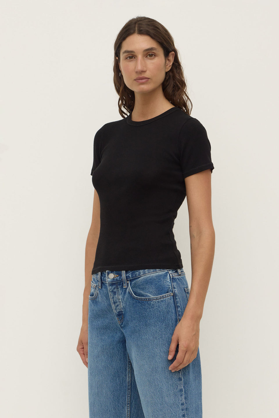 Assembly Label | Zali Short Sleeve Tee - Black