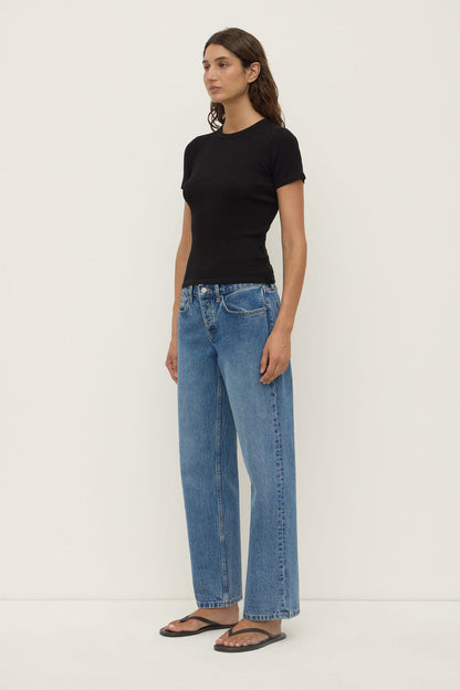 Assembly Label | Zali Short Sleeve Tee - Black