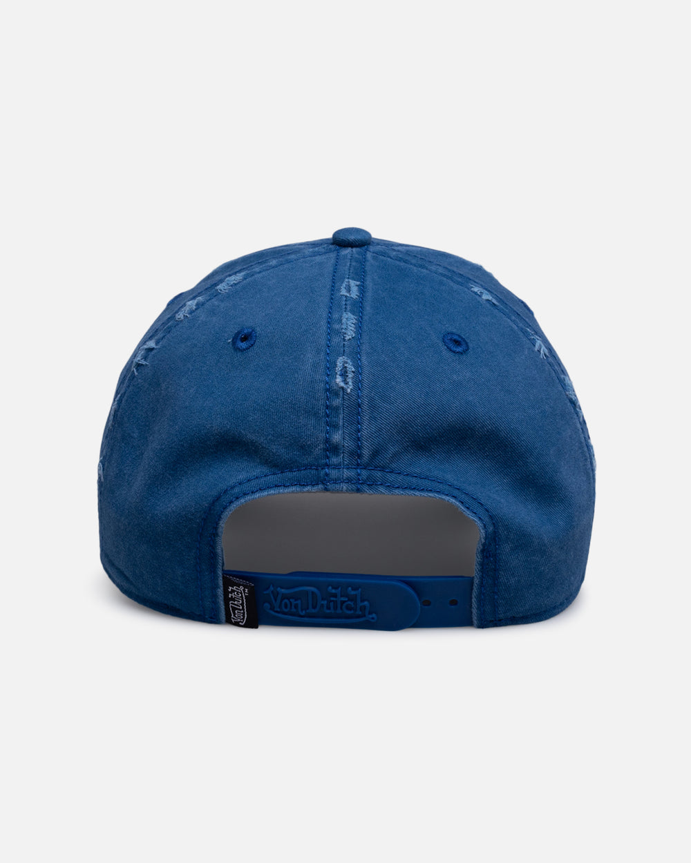 Von Dutch | Dad Cap Destroyed Hat - Washed Navy