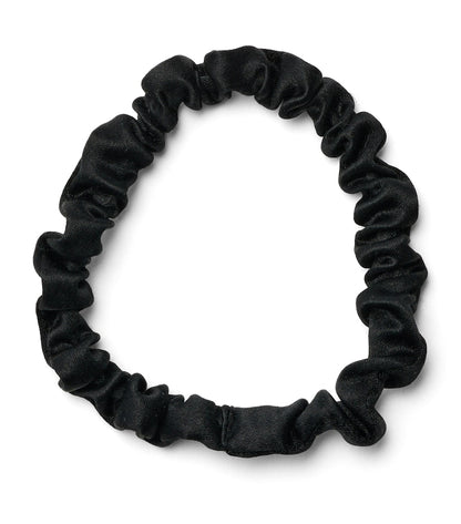 Hyoumankind | Hair Tie/Face Cloth Bundle - Silk Black