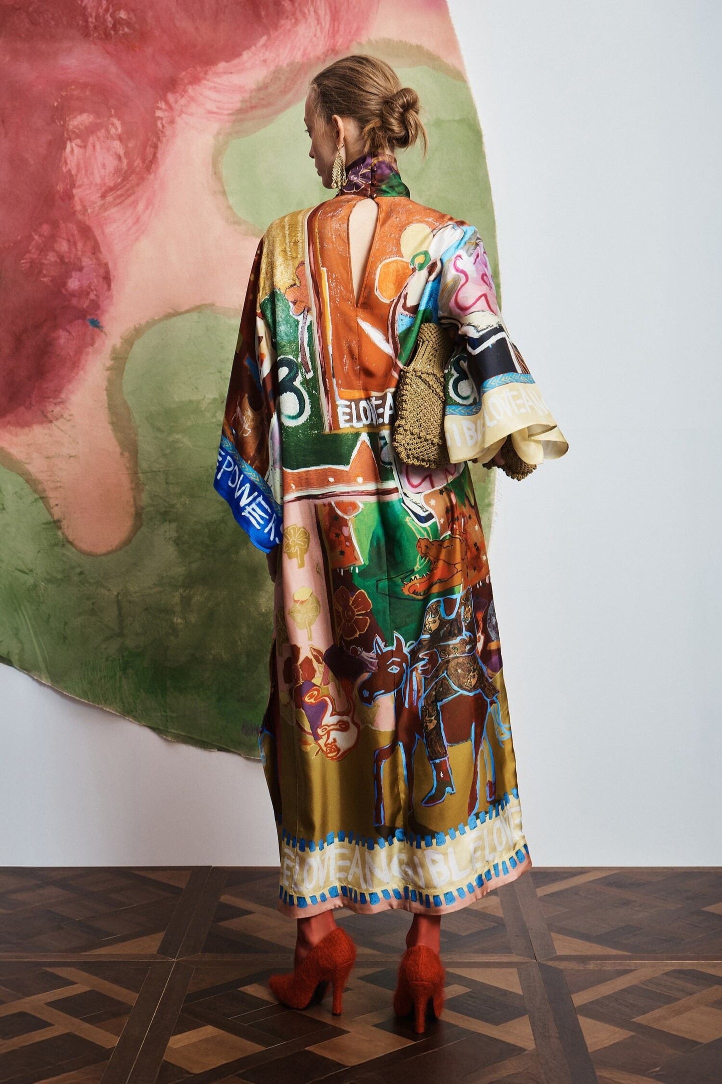 Alemais | Mlak Silk Midi Dress