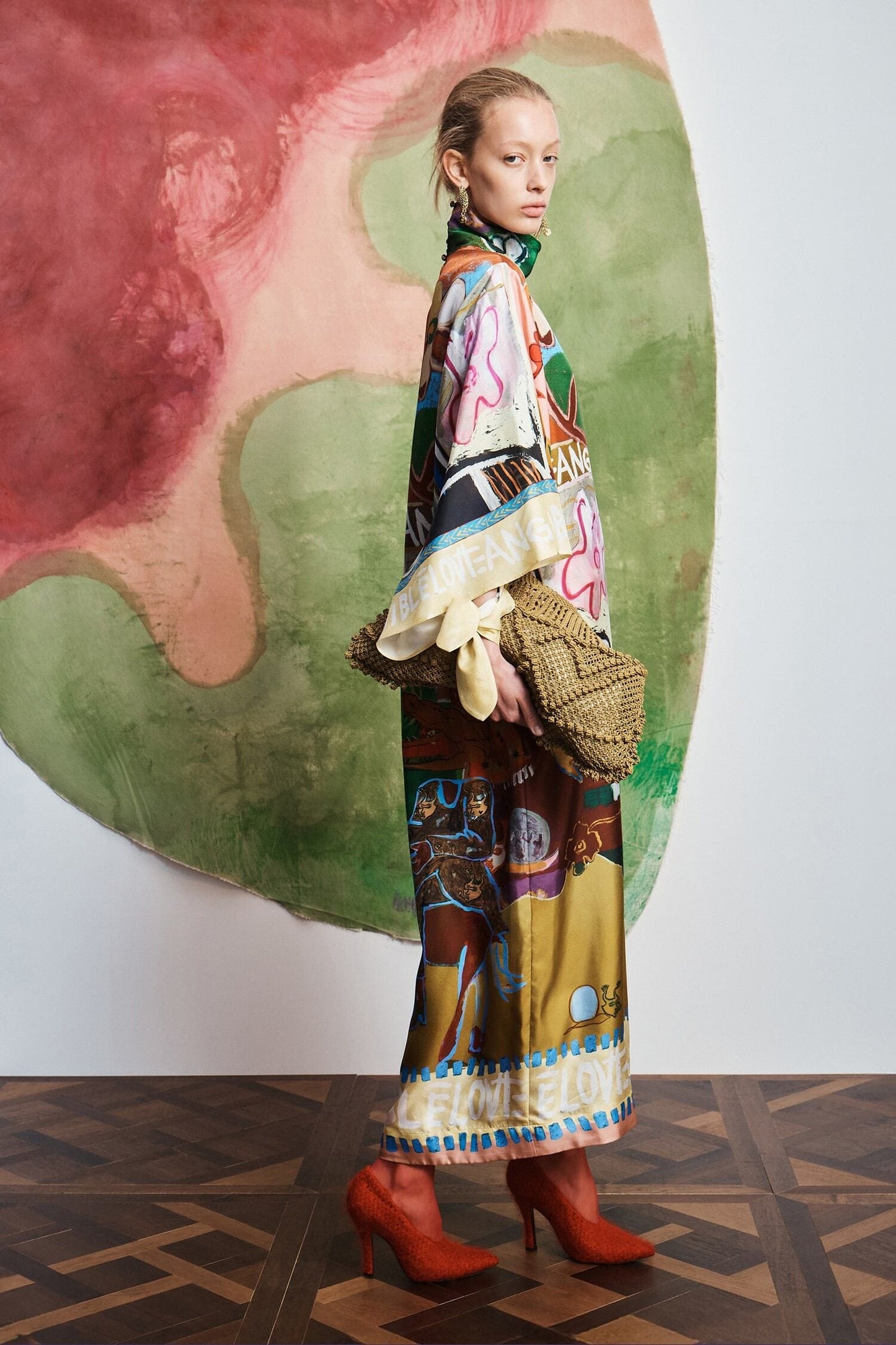 Alemais | Mlak Silk Midi Dress