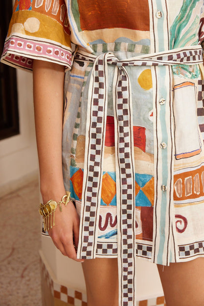 Alemais | Michelle Mini Dress - Multi