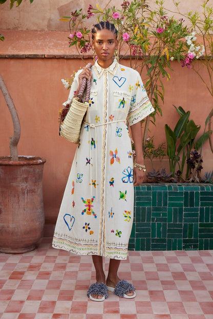 Alemais | Sidi Shirt Dress - Multi