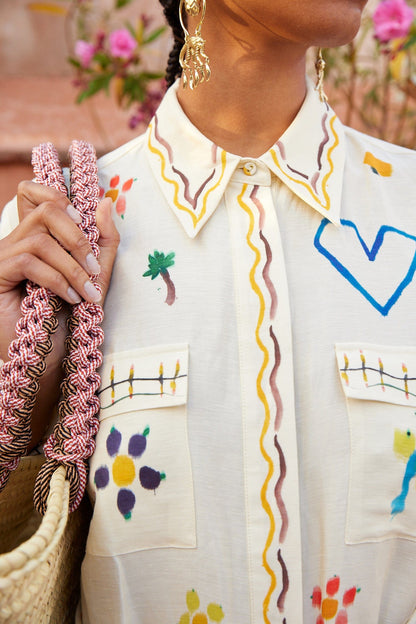 Alemais | Sidi Shirt Dress - Multi