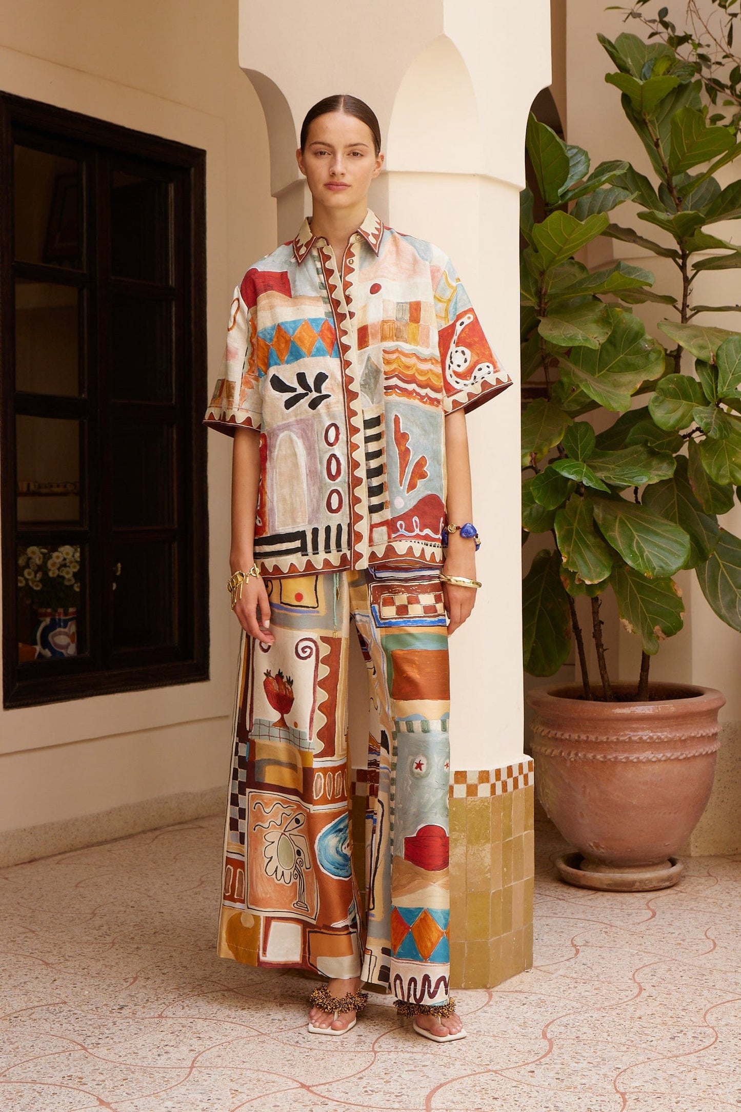 Alemais | Michelle Shirt - Multi