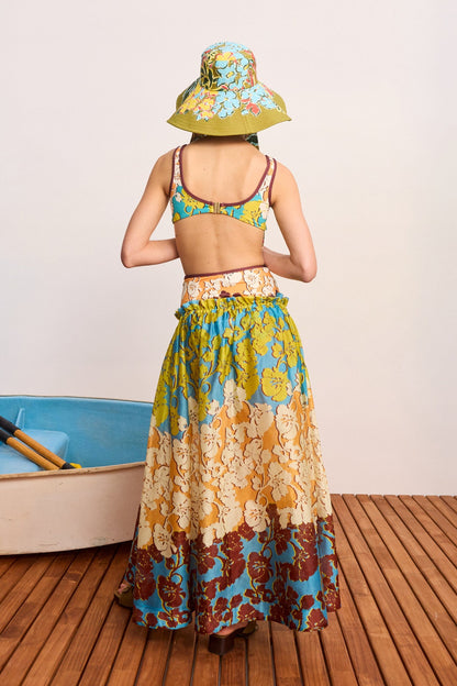 Alemais | Splice Midi Skirt