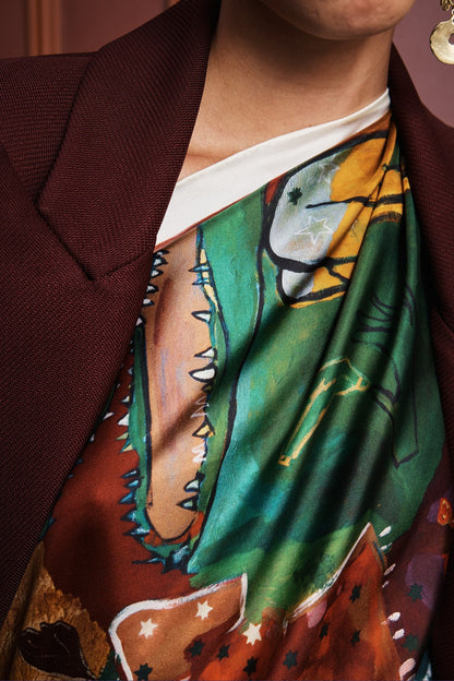 Alemais | Mlak Silk Scarf