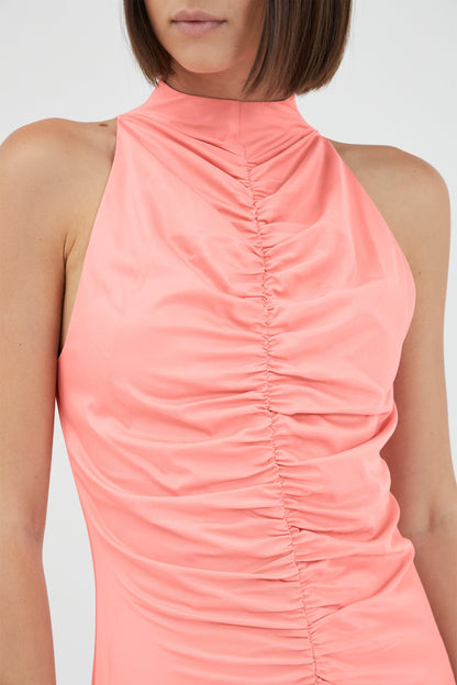Third Form | Allure Gathered Tank Dress - Dahlia