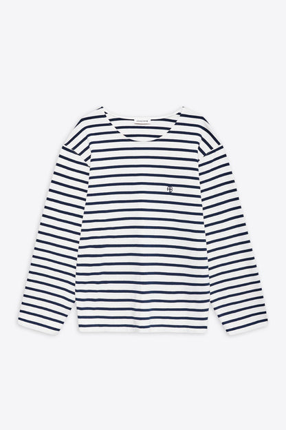 Anine Bing | Newton Tee Anine Bing - Navy Stripe