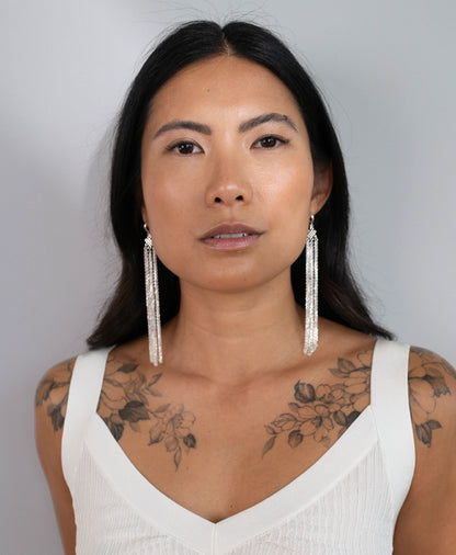 Zoe & Morgan | Aria Earrings - Silver