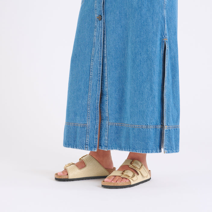 Birkenstock | Arizona Big Buckle Raffia Regular - Natural