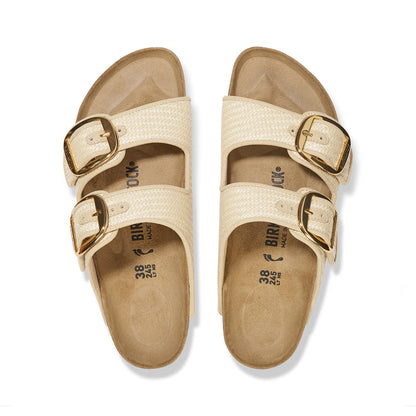 Birkenstock | Arizona Big Buckle Raffia Regular - Natural