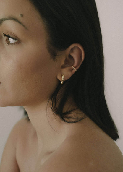 State Of Mind | Ria Ear Cuff - Yellow Gold