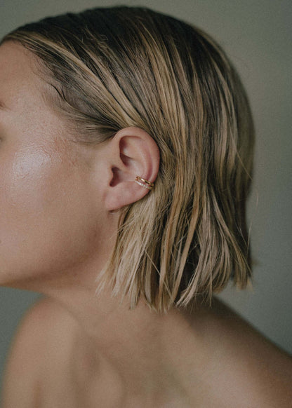 State Of Mind | Nova Ear Cuff - Yellow Gold