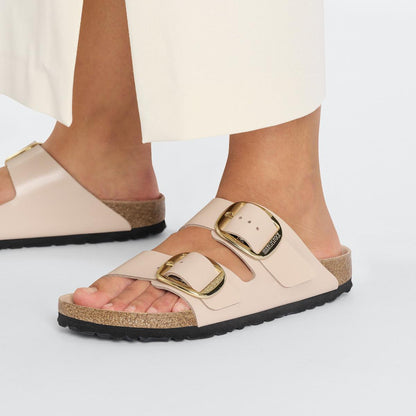 Birkenstock | Arizona Big Buckle High Shine Regular - New Beige