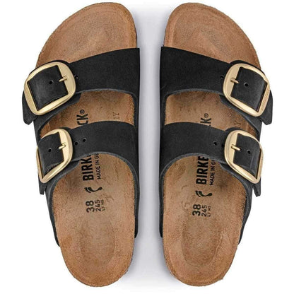 Birkenstock | Arizona Big Buckle Nubuk - Black