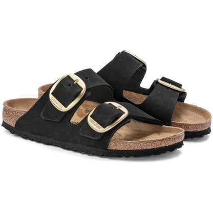 Birkenstock | Arizona Big Buckle Nubuk - Black