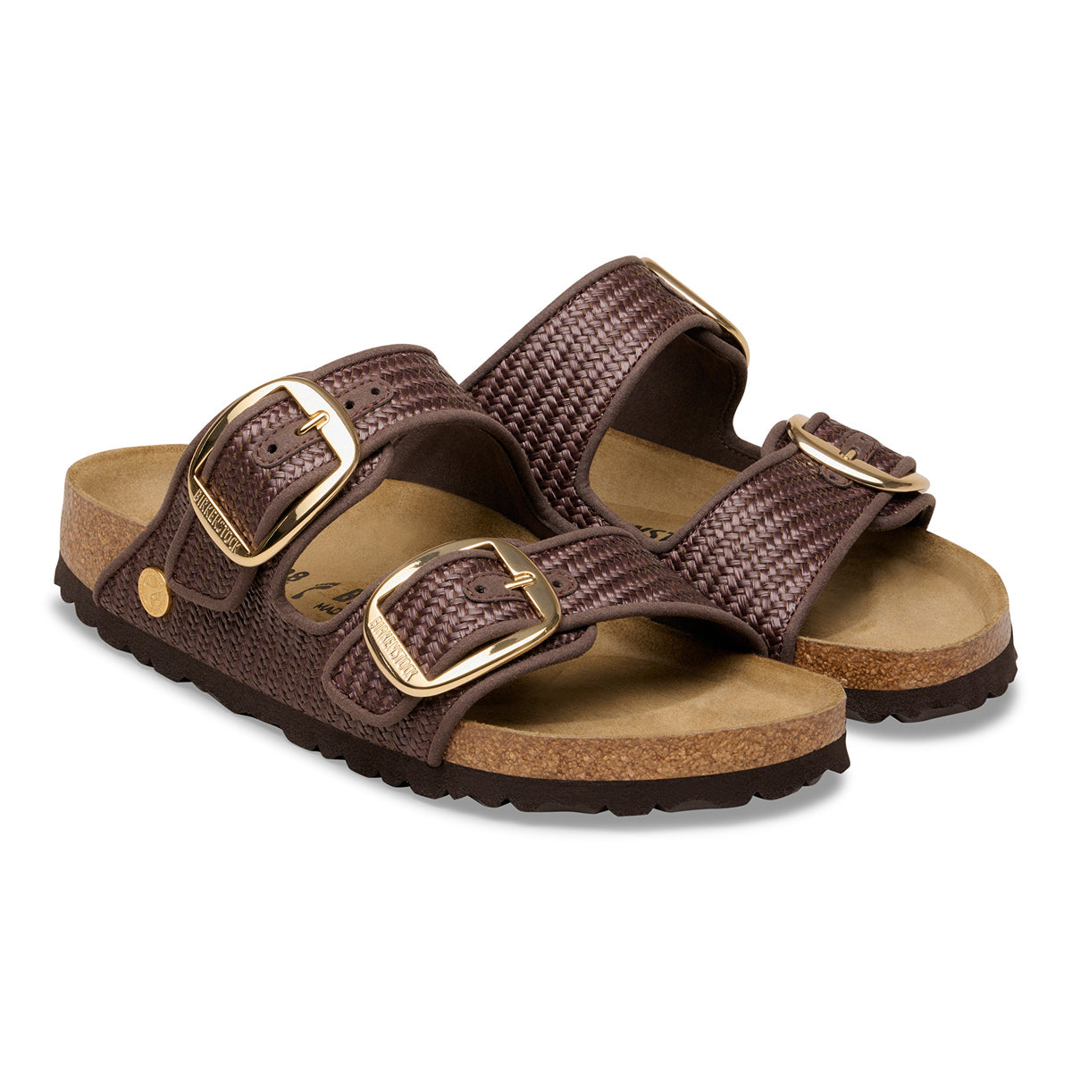 Birkenstock | Arizona Big Buckle Raffia Regular - Carafe