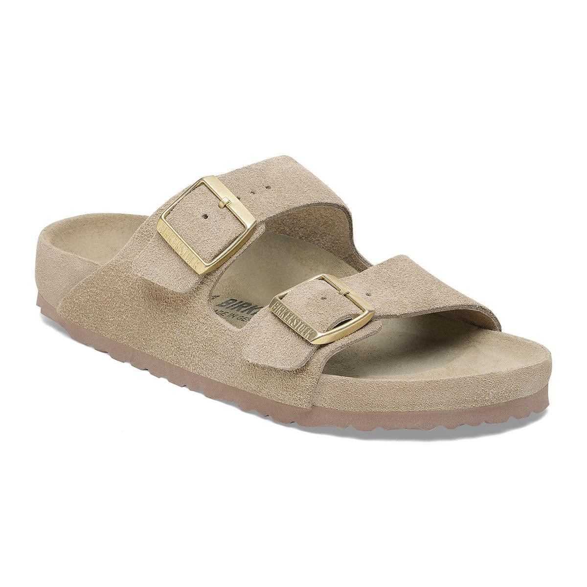 Birkenstock | Arizona Exquisite Suede Regular - Taupe