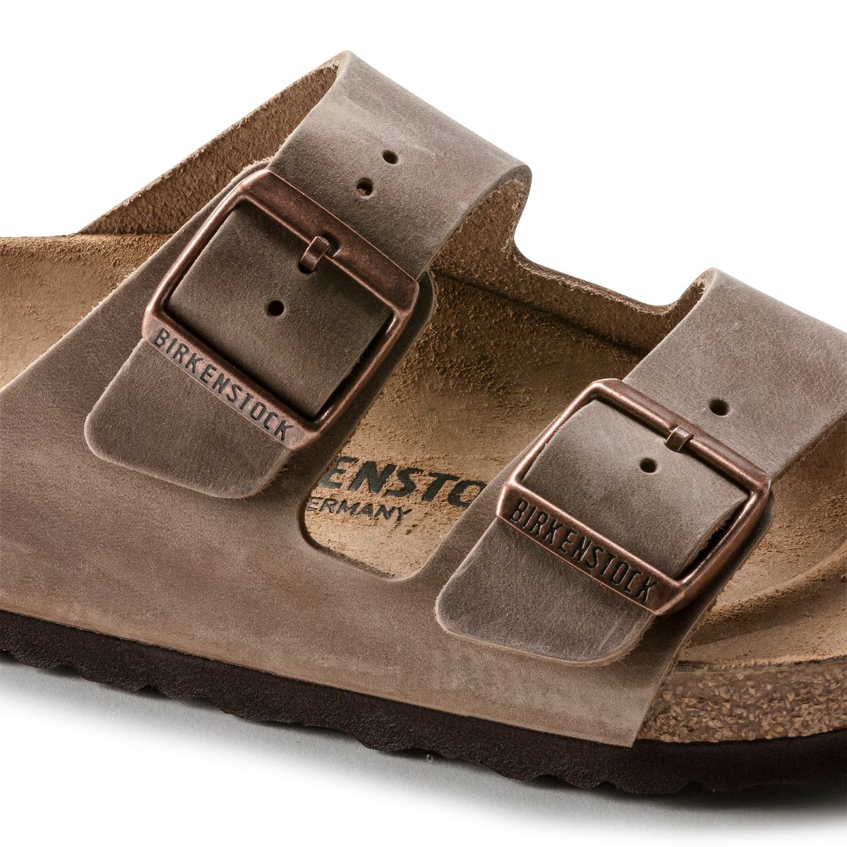 Birkenstock | Arizona Oiled Leather Narrow - Tobacco Brown