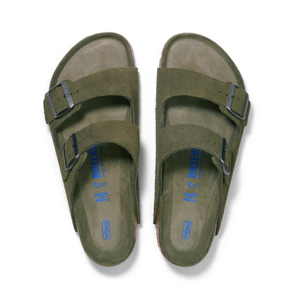 Birkenstock | Arizona Soft Foot Bed Suede Reg - Thyme