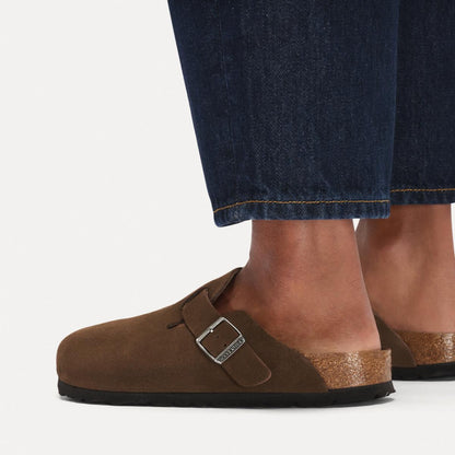 Birkenstock | Boston SFB Suede Regular - Carafe