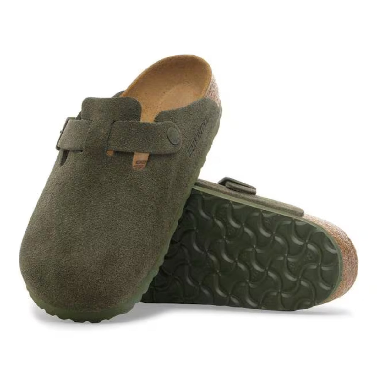 Birkenstock | Boston Regular Modern Suede - Thyme