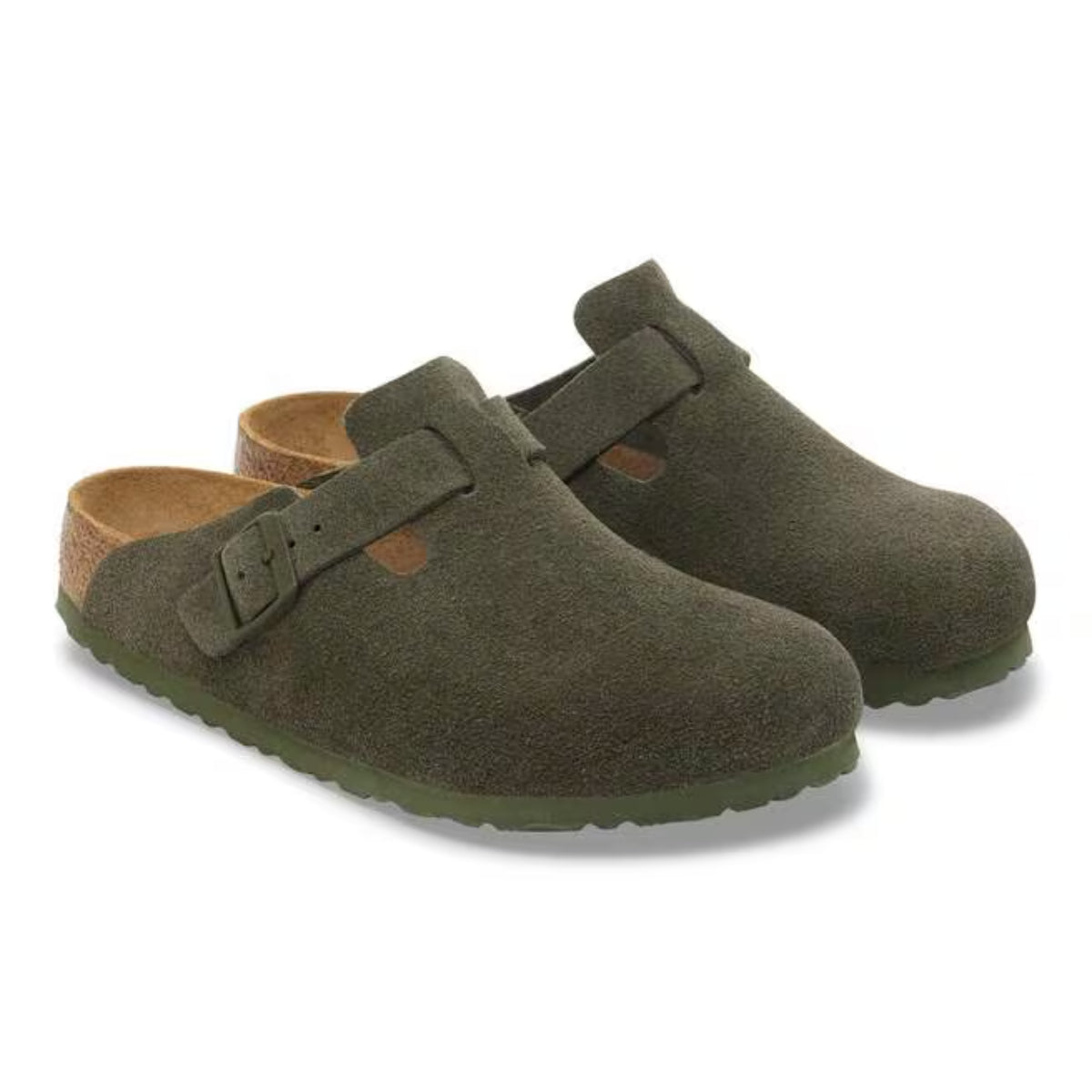 Birkenstock | Boston Regular Modern Suede - Thyme