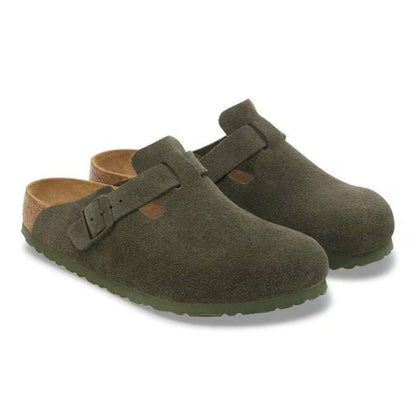 Birkenstock | Boston Regular Modern Suede - Thyme