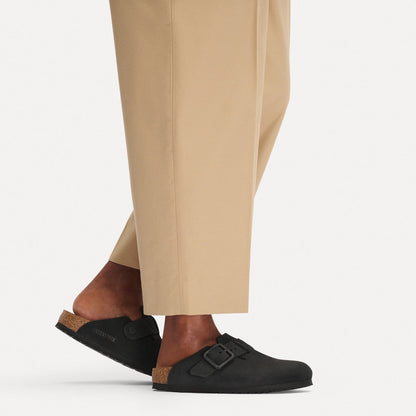 Birkenstock | Boston Wire Buckle Nubuck Regular - Black
