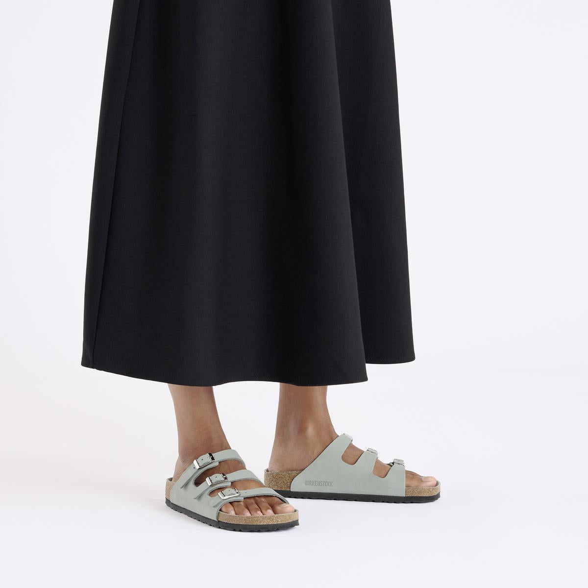 Birkenstock | Florida Nubuck Reg - Pure Sage