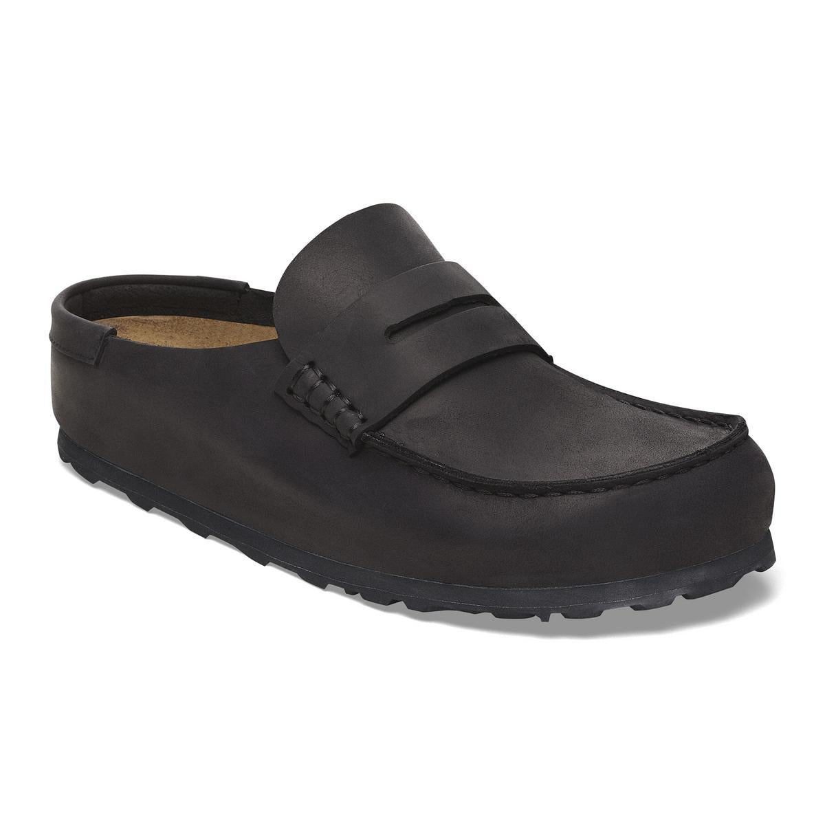 Birkenstock | Naples Wrapped Oiled Leather Regular - Black