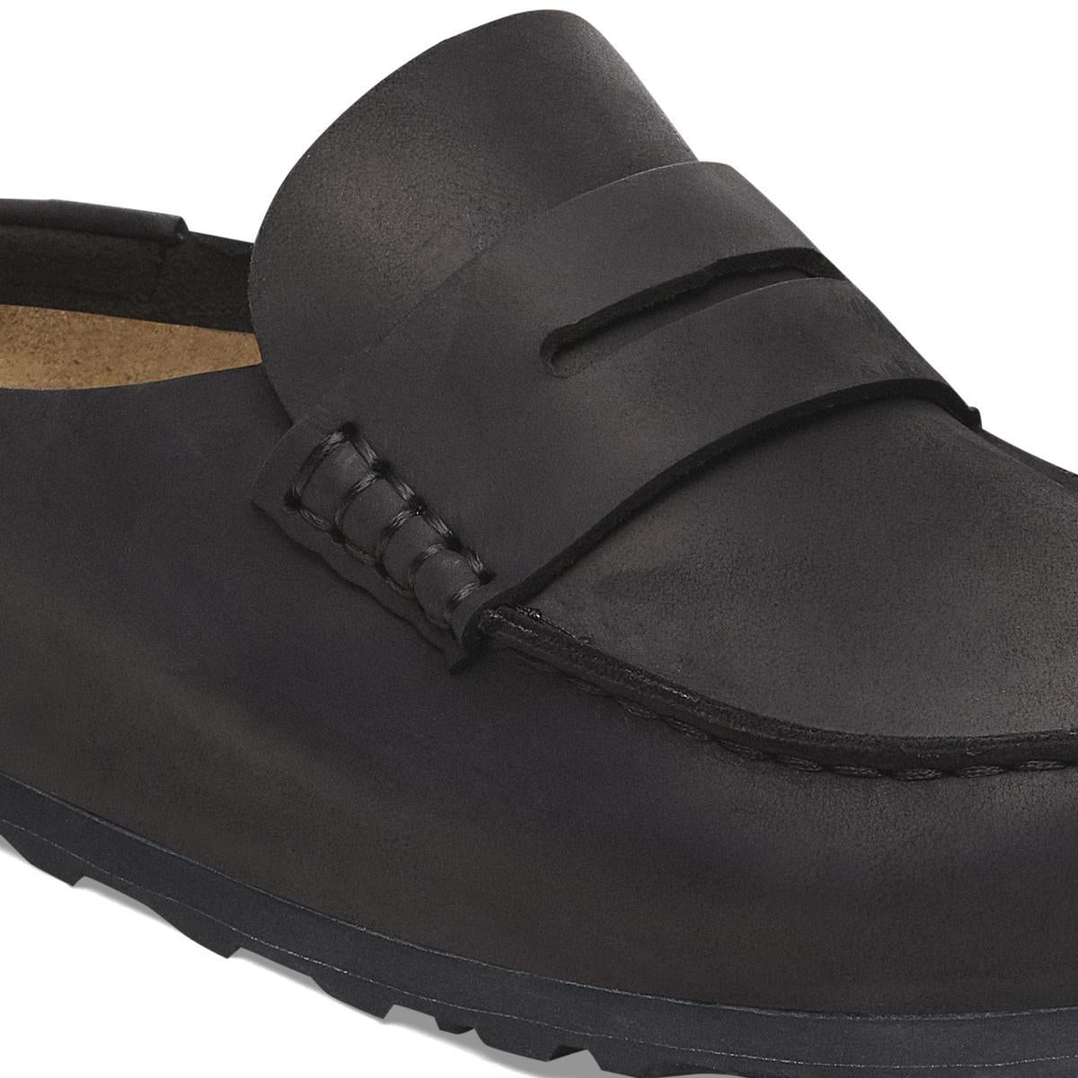 Birkenstock | Naples Wrapped Oiled Leather Regular - Black